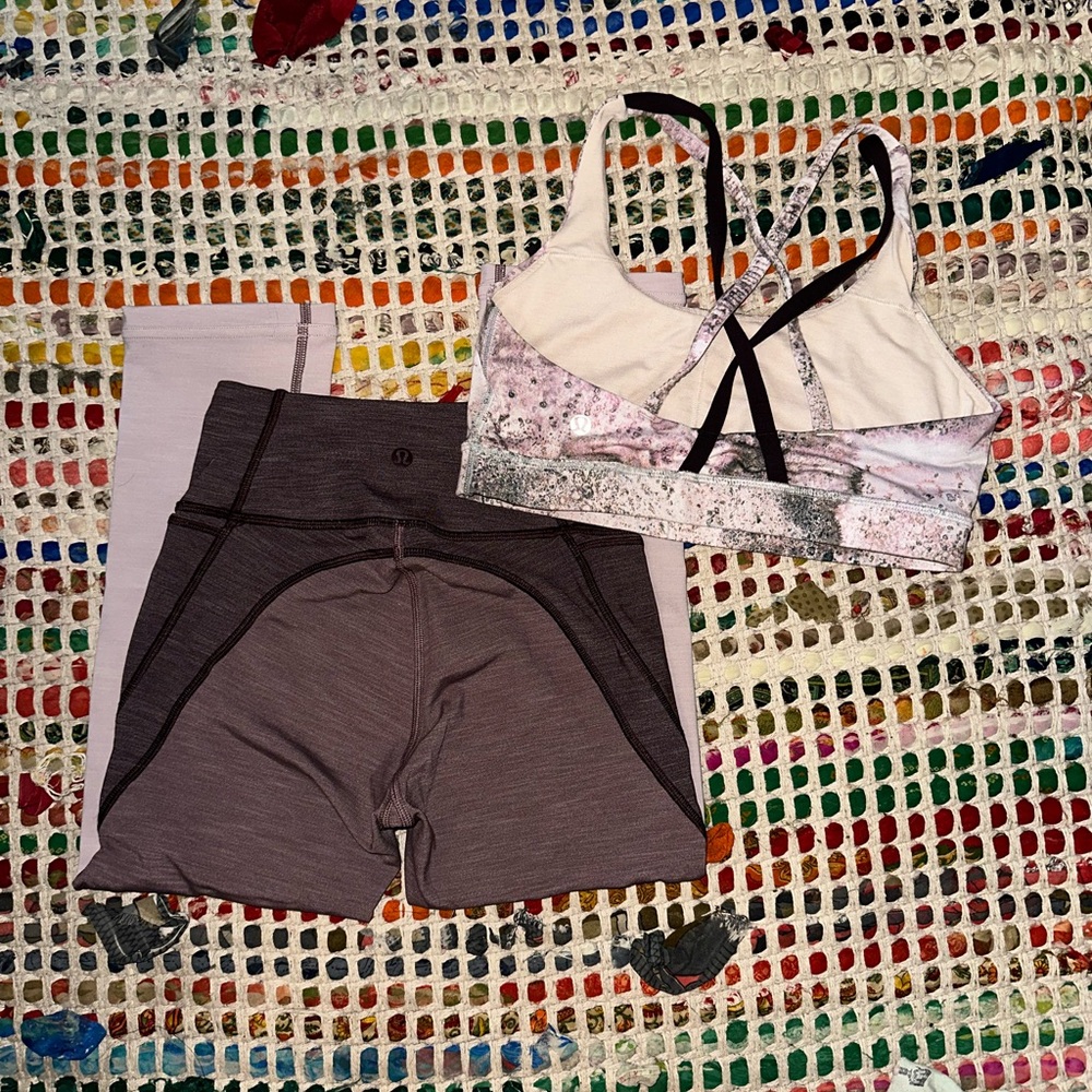 Lululemon cropped leggings